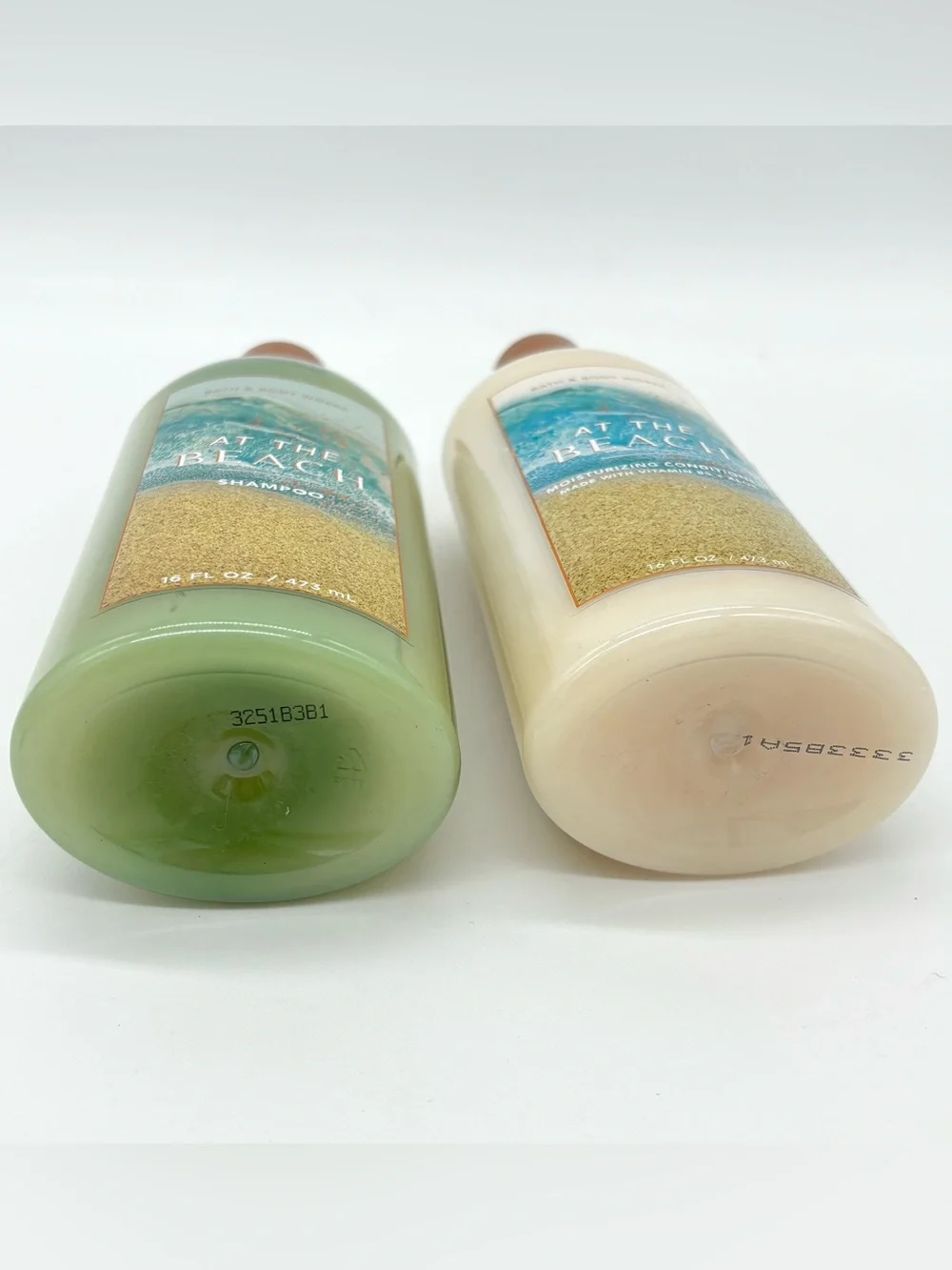 Bath Body Works At The Beach Shampoo Conditioner Set 16 Oz Vegan Coconut Aloe